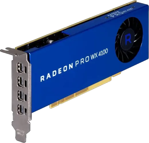 AMD Radeon PRO WX 4100 4GB PCIe 3.0