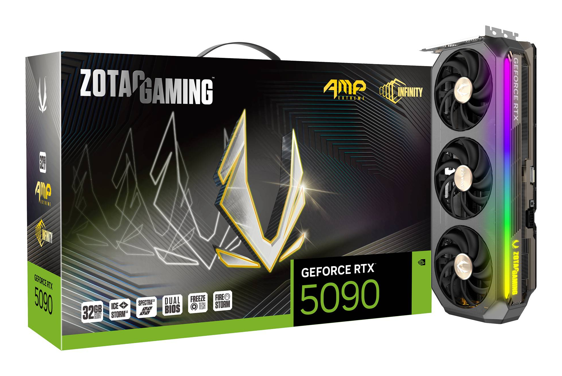 Grafikkarte | ZOTAC GeForce RTX 5090 Gaming AMP Extreme INFINITY | 32GB GDDR7