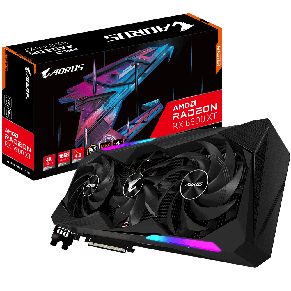 GIGABYTE AORUS Radeon RX 6900 XT MASTER 16GB PCIe 4.0