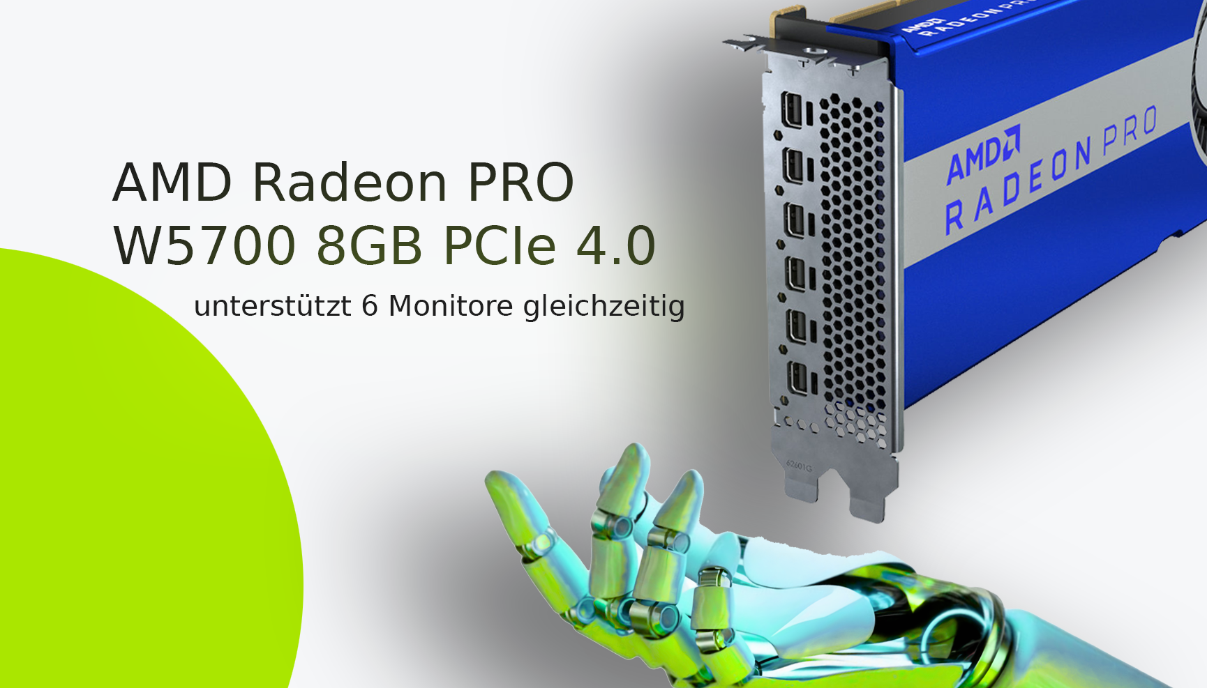 AMD Radeon PRO W5700 8GB PCIe 4.0-Banner5B