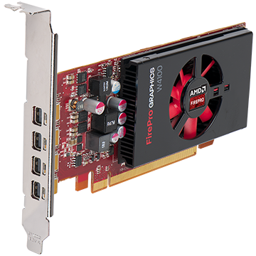 AMD FirePro W4100 2GB PCIe 3.0