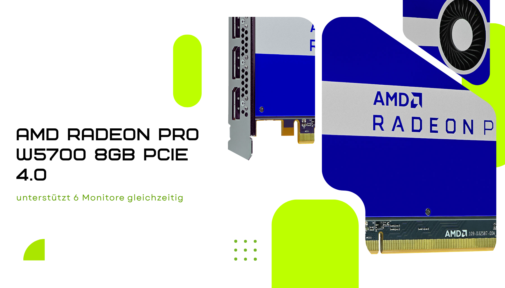 AMD Radeon PRO W5700 8GB PCIe 4.0-Banner4