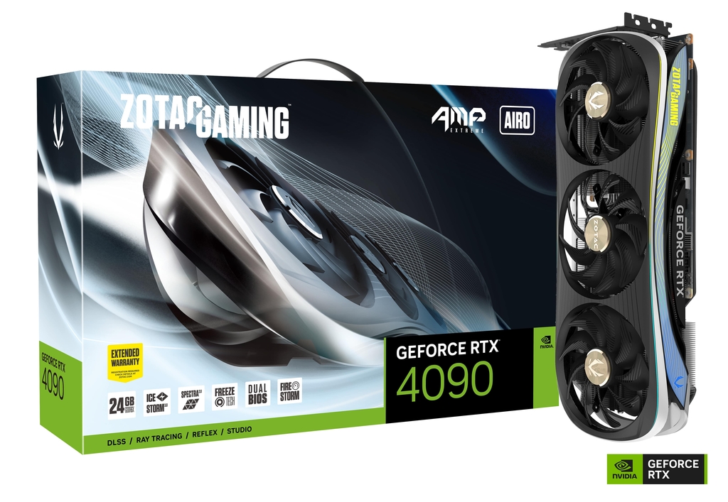 ZOTAC GeForce RTX 4090 AMP Extreme AIRO 24GB PCIe 4.0