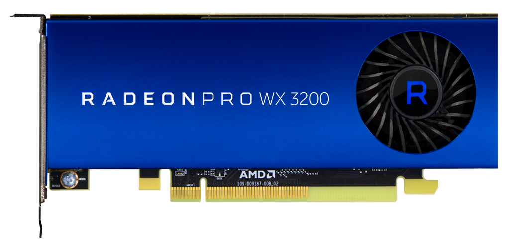 AMD Radeon PRO WX 3200 4GB PCIe 3.0