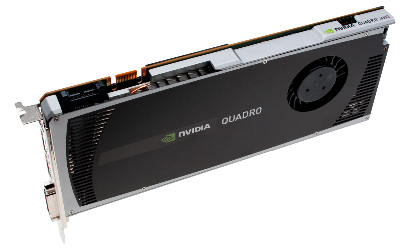 HP NVIDIA Quadro 4000 2GB PCIe 2.0