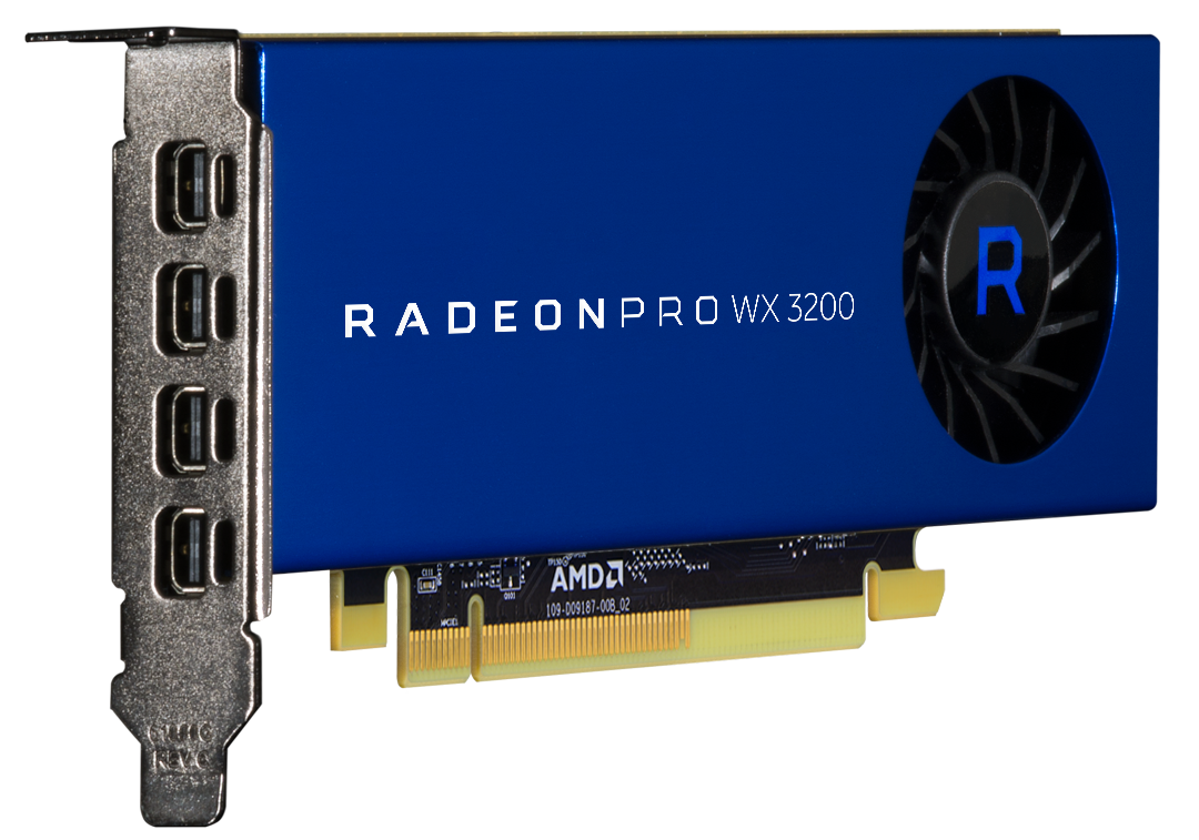 AMD Radeon PRO WX 3200 4GB PCIe 3.0