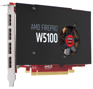 AMD FirePro W5100 4GB PCIe 3.0