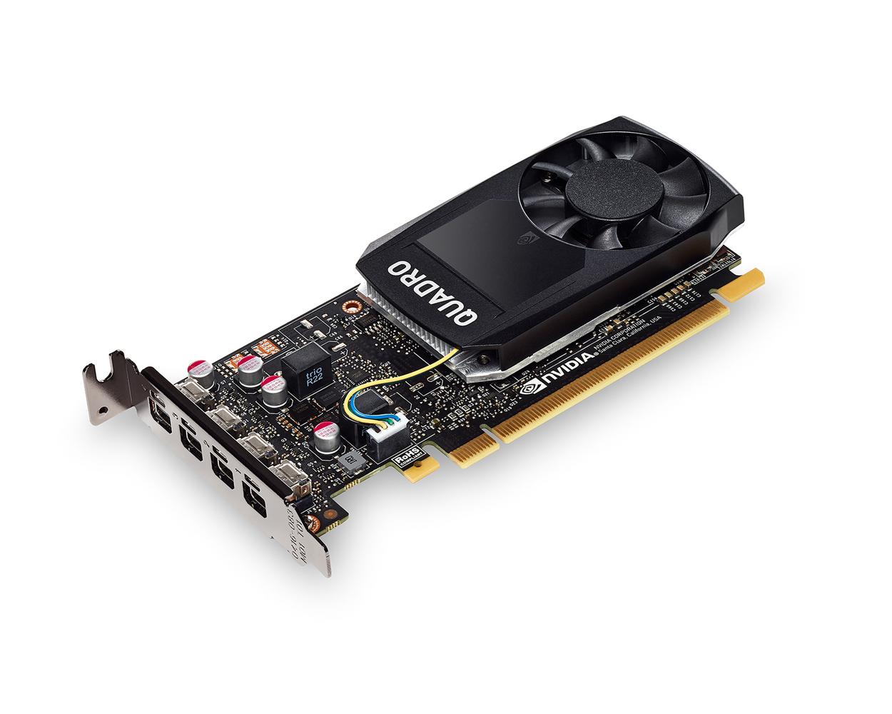 NVIDIA Quadro P1000-V2 4GB PCIe 3.0 - Retail -