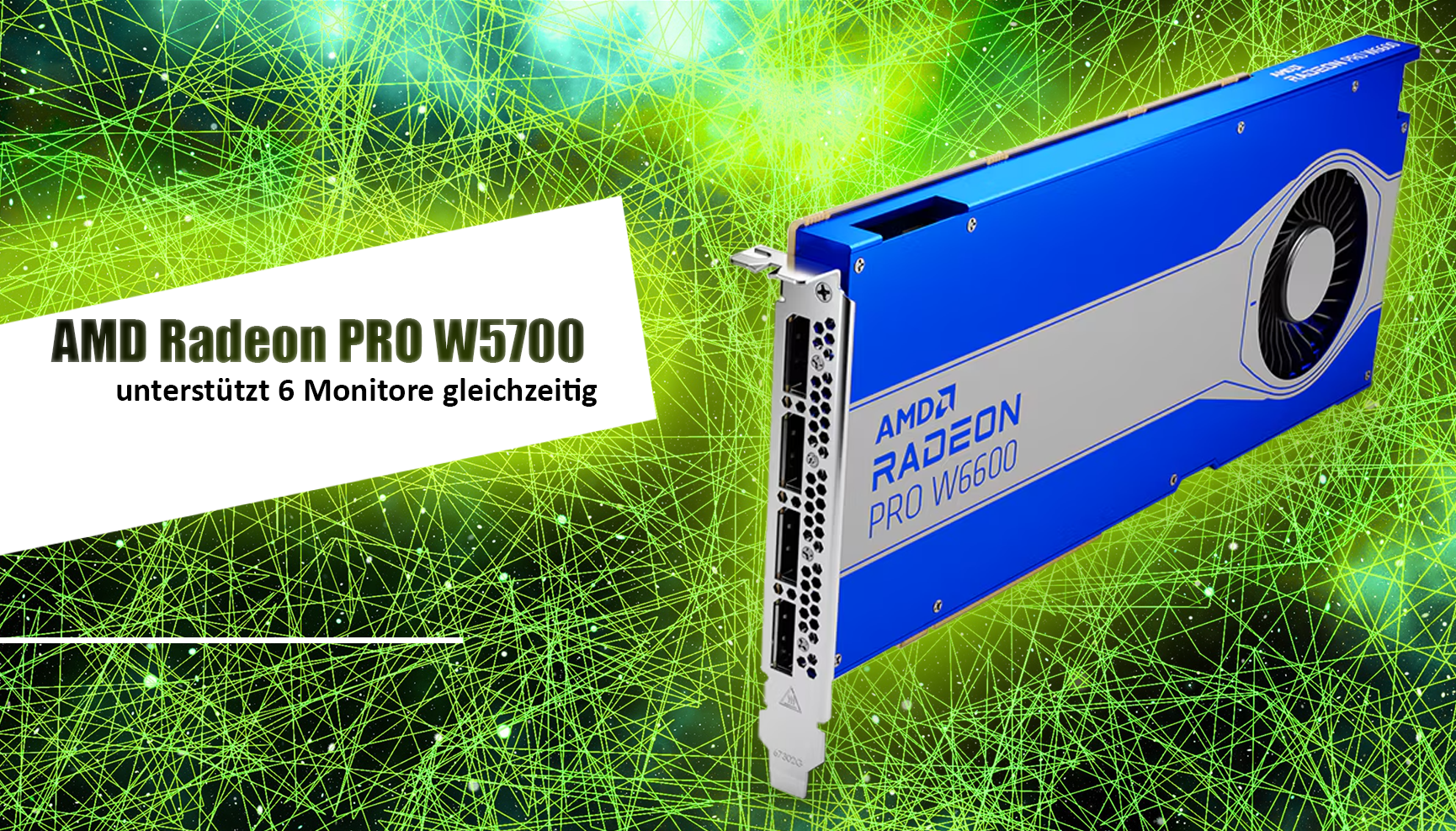 AMD Radeon PRO W5700 8GB PCIe 4.0-Banner11