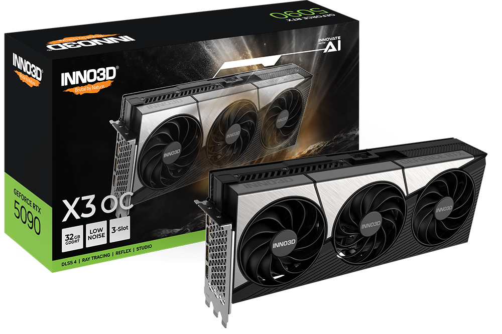 Grafikkarte | Inno3D GeForce RTX 5090 X3 OC | 32GB GDDR7