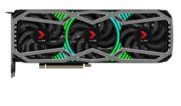 PNY GeForce RTX 3080 XLR8 Gaming REVEL EPIC-X RGB Triple Fan LHR 10GB PCIe 4.0