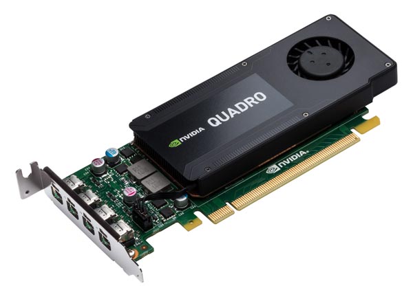 NVIDIA Quadro K1200 4GB PCIe 2.0