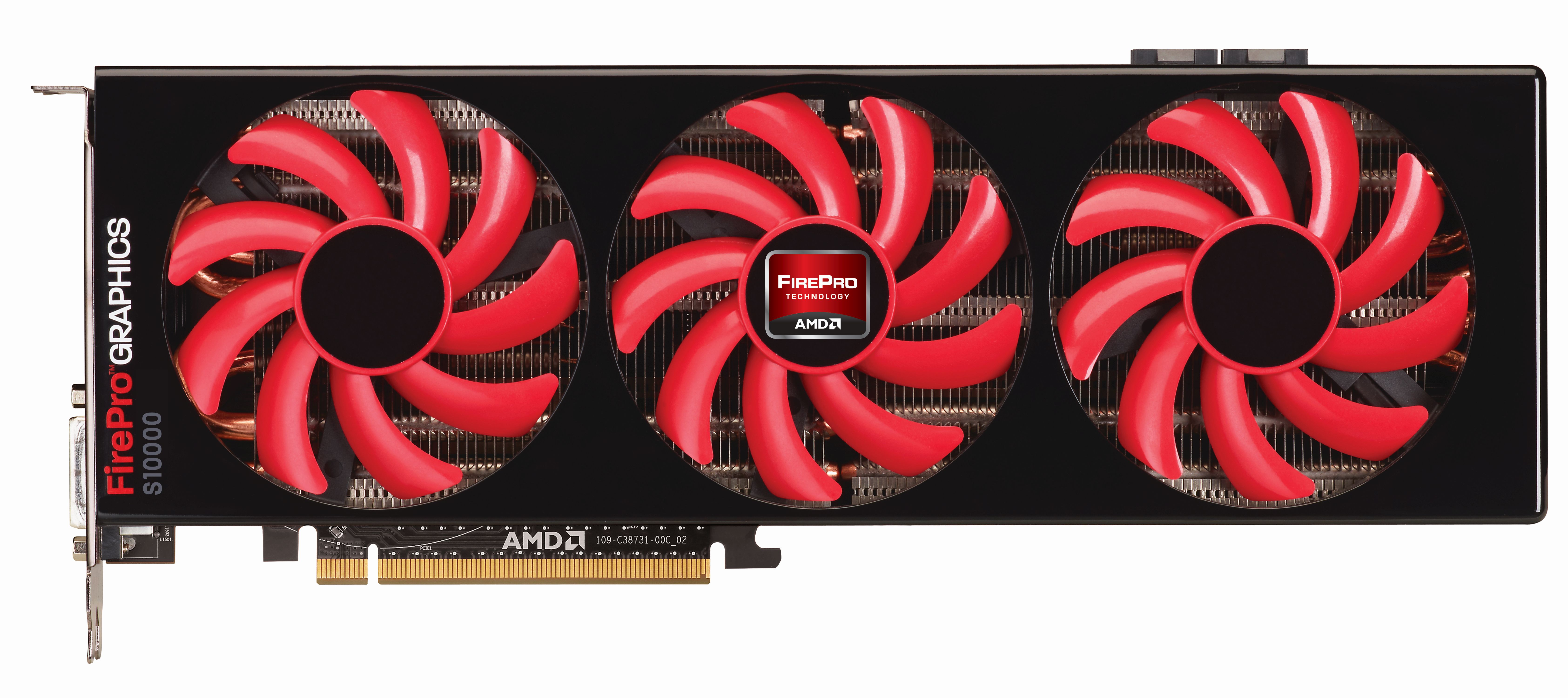 AMD FirePro S10000 6GB PCIe 3.0 Active Cooling