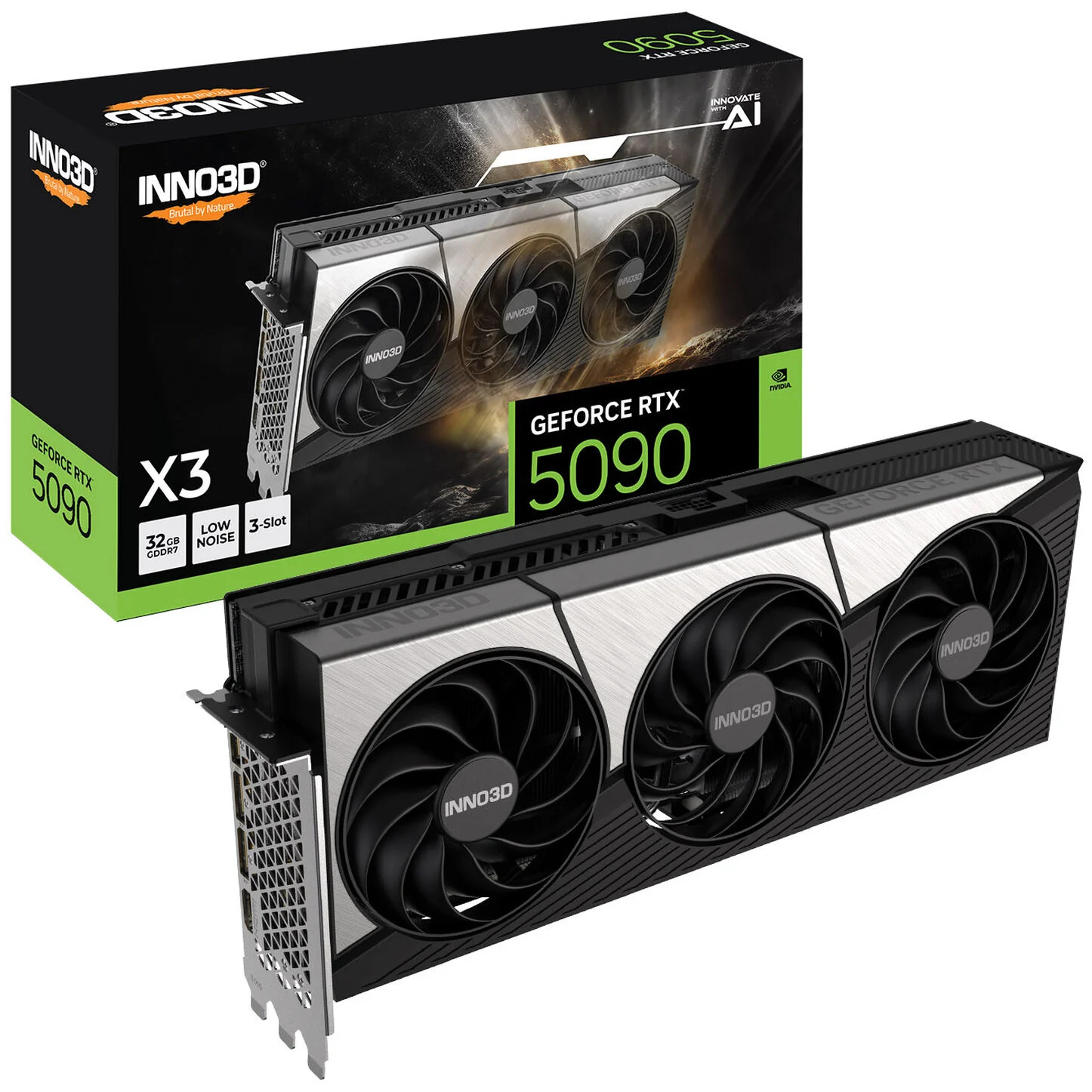 Grafikkarte | Inno3D GeForce RTX 5090 X3 | 32GB | Triple-Slot